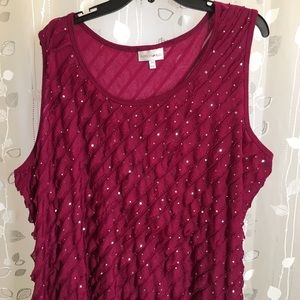 Fashion Bug Bling Top - 2X